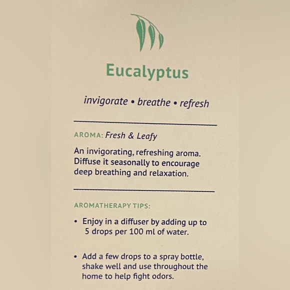 Essential Oil~Eucalyptus & Diffuser (NEW!) - Picture 7 of 9